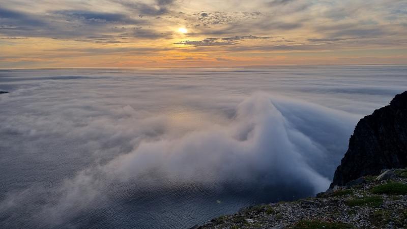 Cap Nord - Soleil de minuit - © Paul Monnerat